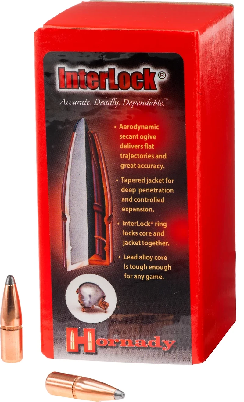 Hornady InterLock SP .270 130-Grain Bullets