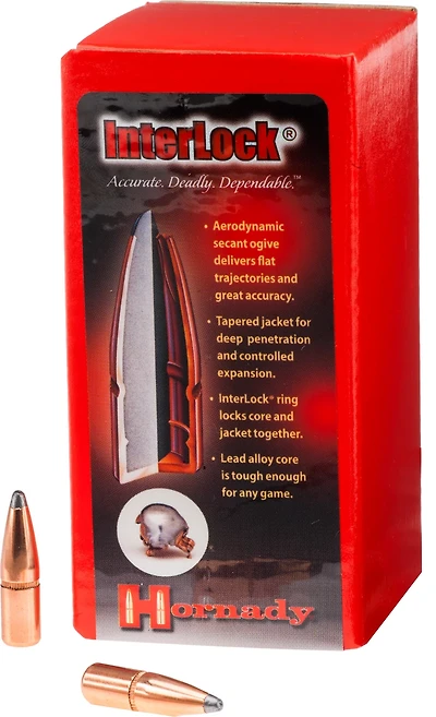 Hornady InterLock SP .270 130-Grain Bullets