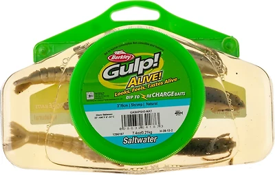 Berkley® Gulp! Alive!® 3" Shrimp Half-Pint Bucket