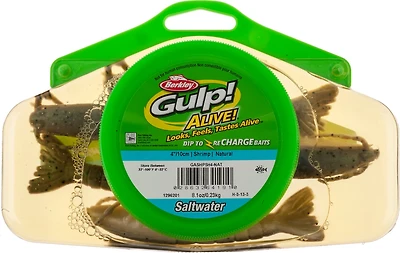 Berkley® Gulp! Alive!® 4" Shrimp Half-Pint Bucket