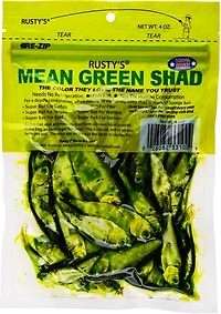 Rusty's 4 oz. Mean Green Shad Bait