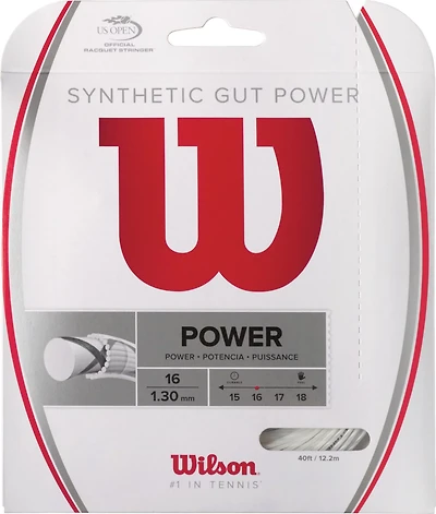 Wilson Synthetic Gut Power Tennis String