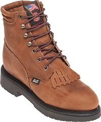 Justin Women's Aged Bark Lace Up Work Boots