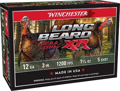 Winchester Long Beard XR 12 Gauge inches Shot Shotshells