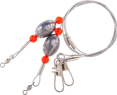 Lazer Sharp 1/2 oz. - 18" Ready Rigs with Egg Sinkers 2-Pack