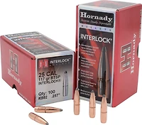 Hornady InterLock BTSP .25 117-Grain Bullets