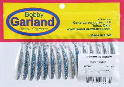 Bobby Garland 2-1/2" Swimming Minnow Panfish Baits 15-Pack