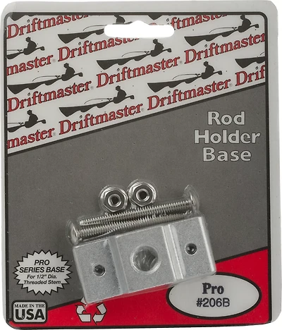 Driftmaster Pro Series 1/2" Thread Square Rail Clamp Base