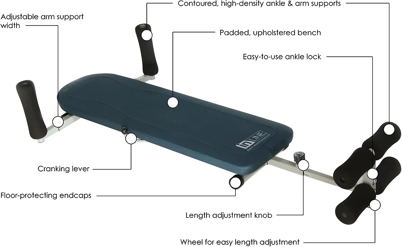 Stamina® InLine® Back Stretch Bench