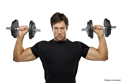 Marcy Apex Threaded Dumbbell Handles Set