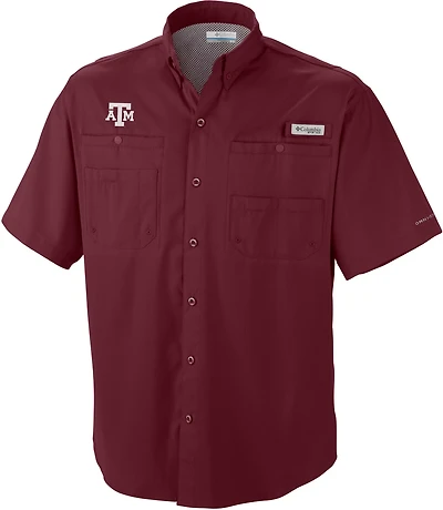 Columbia Sportswear Men's Collegiate Short Sleeve Tamiami Shirt