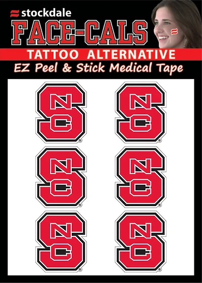 Stockdale Face-Cals NCAA Decals