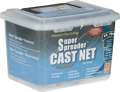 Fitec SS-1000 Super Spreader™ 5' Cast Net