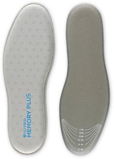Sof Sole® Adults' Memory Plus Insoles