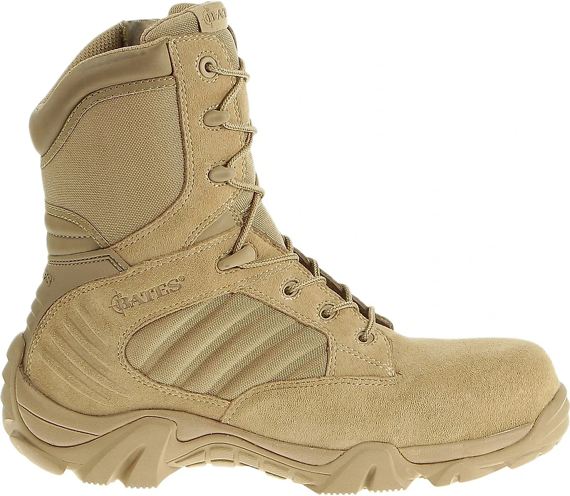 Bates Men's GX-8 Desert Composite Toe Side-Zip Tactical Boots
