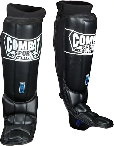 Combat Sports International Adults' Gel Shock™ Pro-Style Grappling Shin Guards