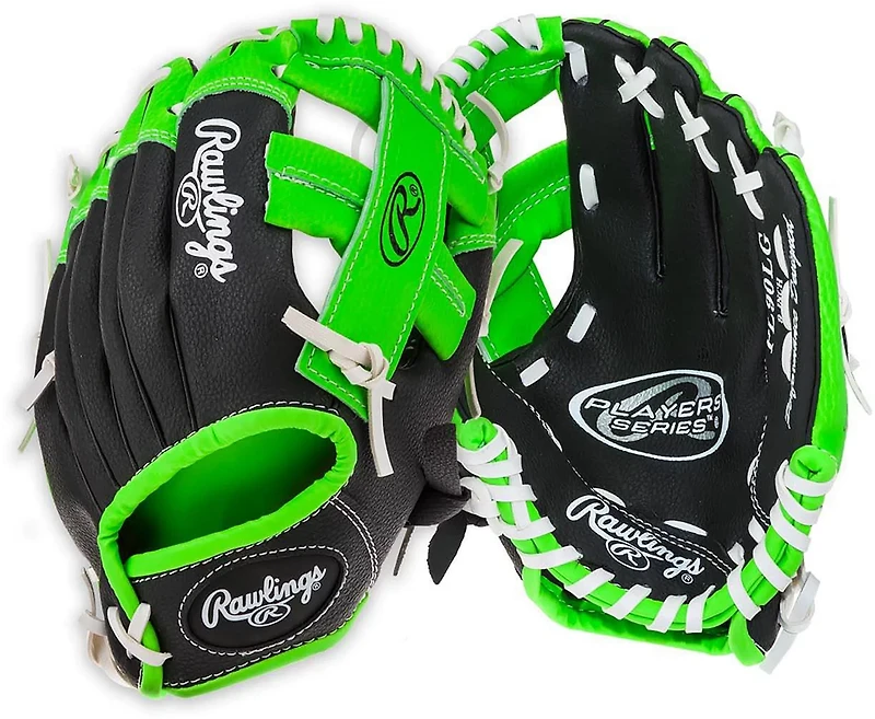 Rawlings Youth Players Basket Web 9 in Pitcher/Infield Glove with Ball