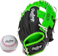 Rawlings Youth Players Basket Web 9 in Pitcher/Infield Glove with Ball