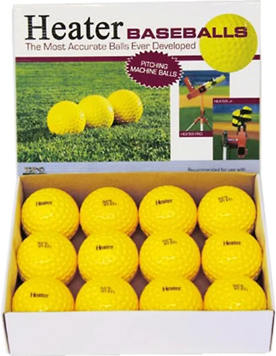 Heater Sports Pitching Machine Baseballs 12-Pack