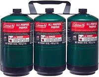 Coleman All-Purpose Propane Single Gas Cylinder 3-Pack