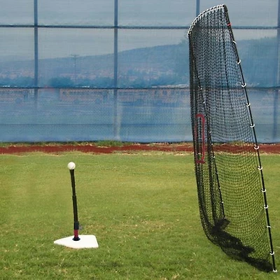 Heater Sports Big Play 7' x 9' Sports Net and SPRING AWAY Batting Tee
