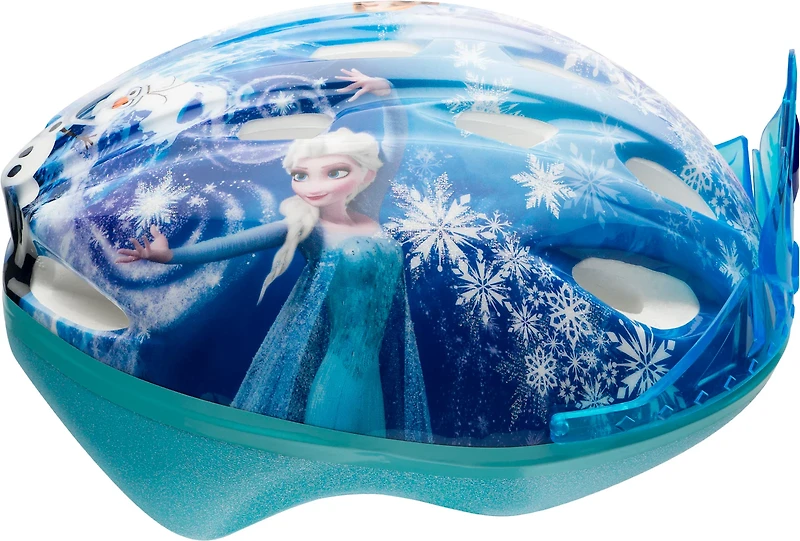 Bell Girls’ Frozen II 3-D Queen Anna Tiara Bike Helmet