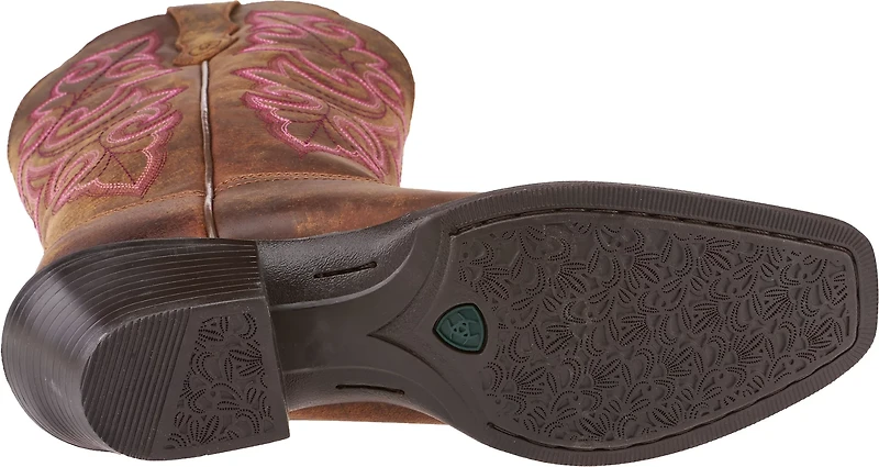 Ariat Women's Round Up Square-Toe Cowboy Boots