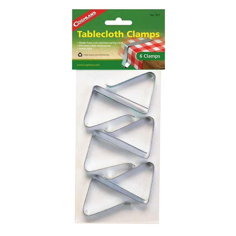 Coghlan's Tablecloth Clamps 6-Pack