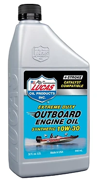 Lucas Oil Synthetic SAE 10W-30 Outboard Engine Oil
