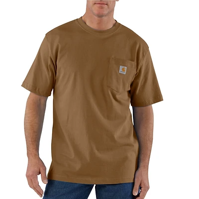 Carhartt Men's K87 Short Sleeve Workwear Pocket T-shirt