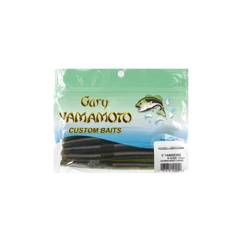 Gary Yamamoto Senko 5" Soft Baits 10-Pack