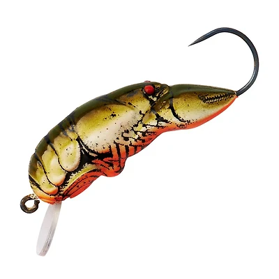 Rebel micro-CRAWFISH 1-5/16" Barbless Lure Crankbait