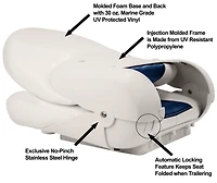 Tempress High-Back NaviStyle Boat Seat