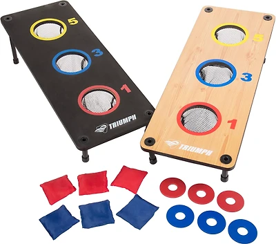 Triumph Sports USA 2-in-1 Cornhole Set