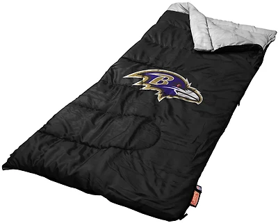 Coleman® Kids' Baltimore Ravens 50°F Sleeping Bag