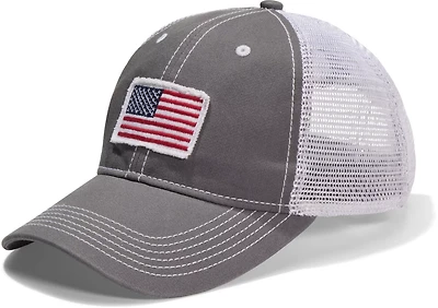 Academy Sports + Outdoors Men's American Flag Trucker Hat