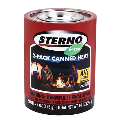 Sterno® Outdoor Essentials 7 oz. Canned Heat Cooking Fuel Cans 2-Pack