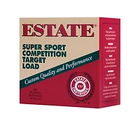 Estate Cartridge Super Sport Competition Target Load 12 Gauge Shotshells - 25 Rounds