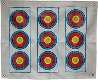 Morrell Vertical 3-Spot Target Face