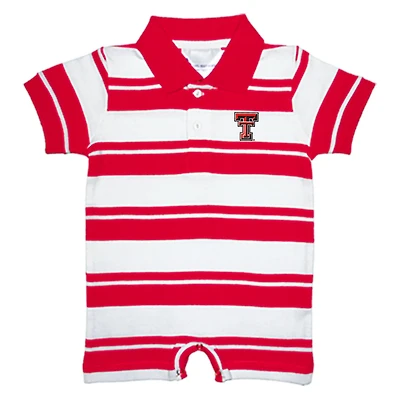 Two Feet Ahead Toddlers' Texas Tech University Rugby Romper