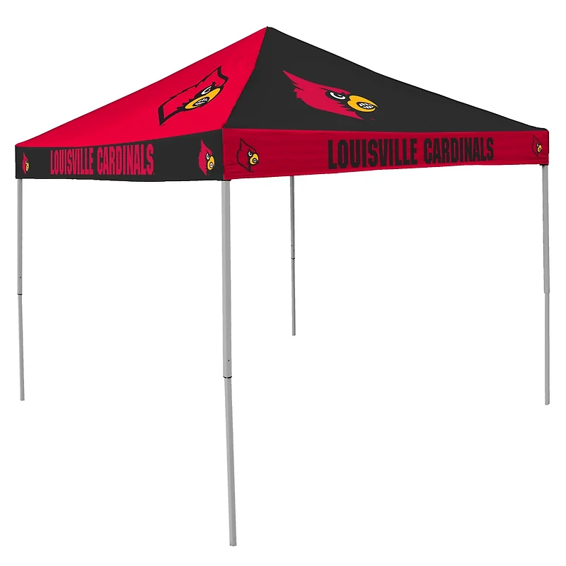 Logo University of Louisville Straight-Leg 9 ft x 9 ft Checkerboard Tent