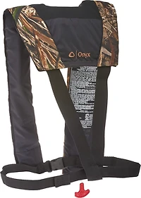 Onyx Outdoor™ 24 Automatic/Manual Inflatable Polyester Life Jacket