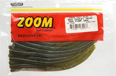 Zoom 7 Mag Shakey Head Worms 15-Pack