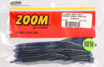 Zoom 6-1/2 Mag Swamp Crawlers 15-Pack