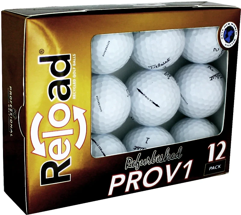 Reload Refurbished Pro V1 Golf Balls 12-Pack