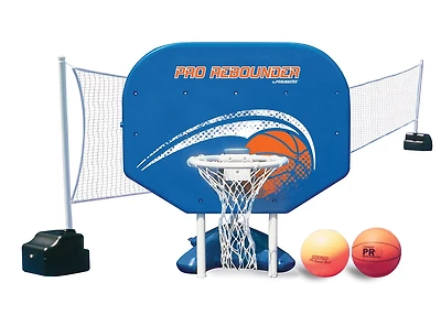 Poolmaster® Pro Rebounder Poolside Basketball/Volleyball Game Combo
