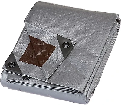 Academy Sports + Outdoors 10 ft x 12 ft Heavy-Duty Polyethylene Tarp