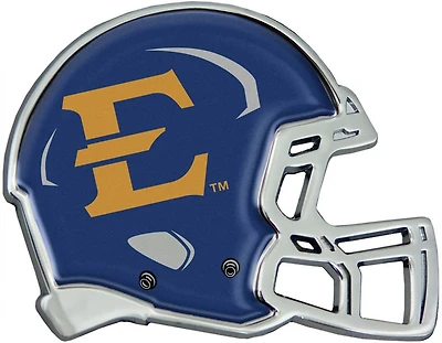 Stockdale East Tennessee State University Chrome Helmet Auto Emblem