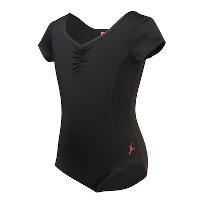 Capezio Girls' Future Star Polyester Cap Sleeve Leotard