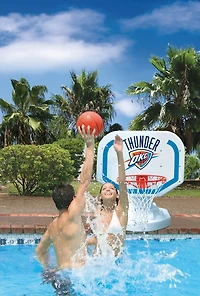 Poolmaster® Oklahoma City Thunder Competition Style Poolside Basketball Game